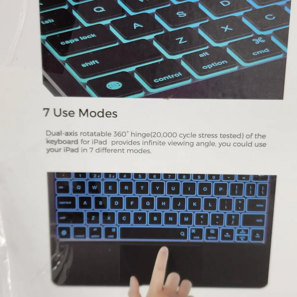 TYPECASE TOUCH Keyboard for iPad. 10.2.